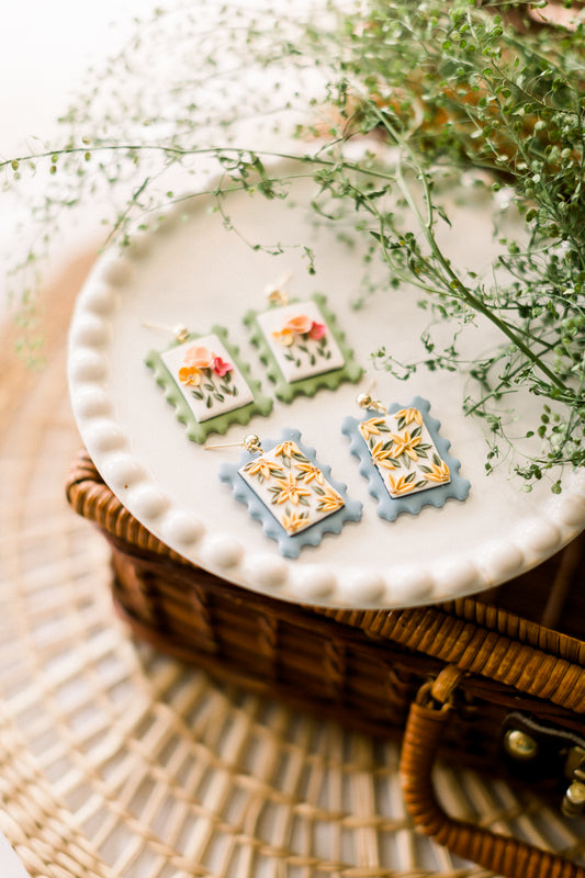 Wildflower Picnic Stamps
