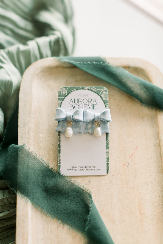 Gingham Bows