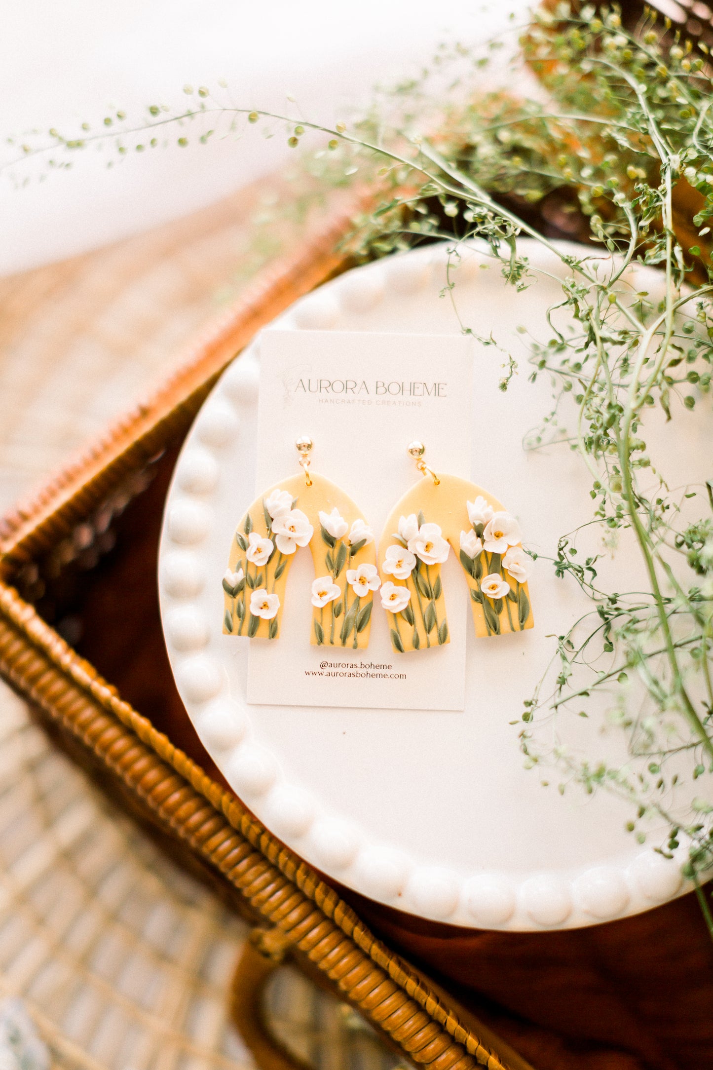 Yellow Floral Arches