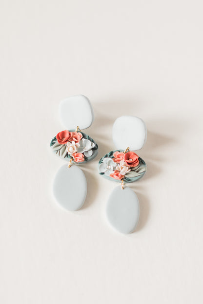 Beachy Floral Dangle